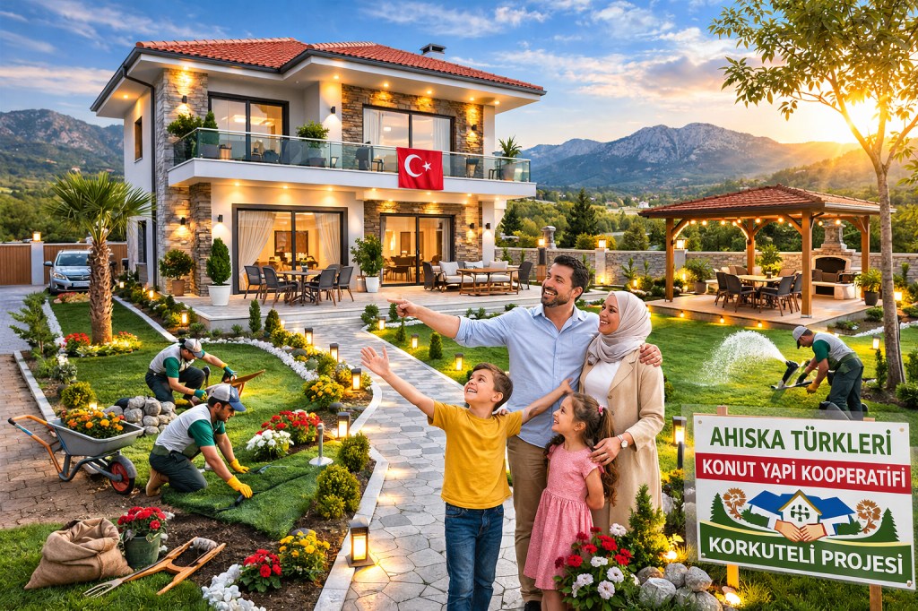 Antalya Korkuteli arsa üzerine ev inşaatı ve aile